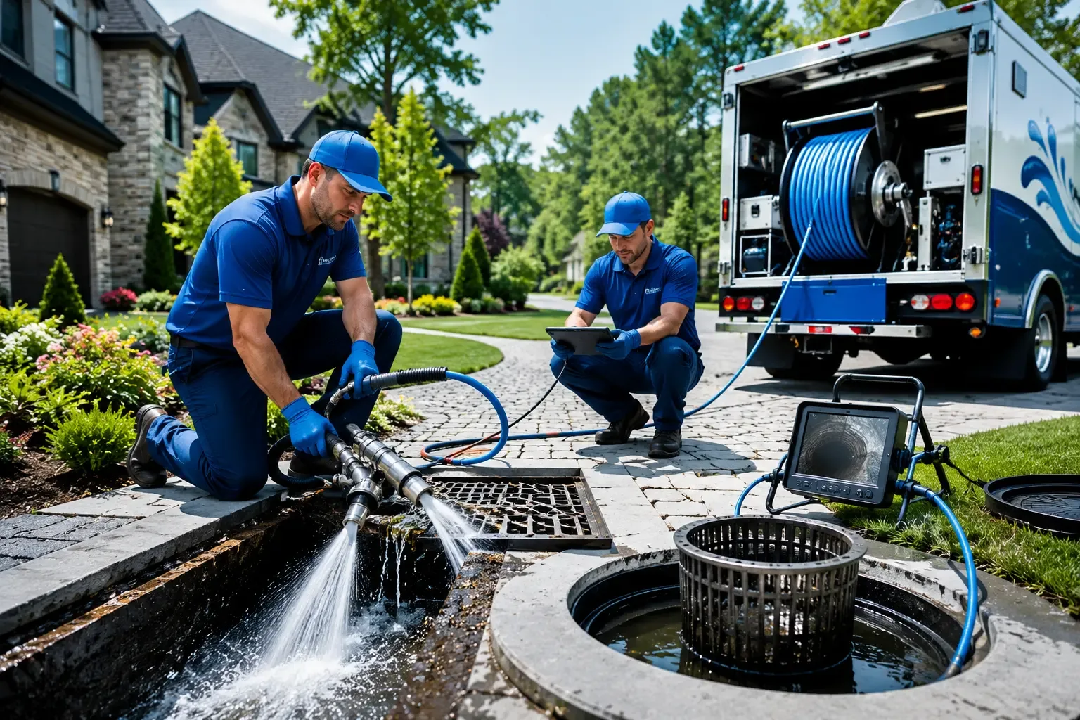 Local outdoor drain cleaning professionals in Grizzly Flats, CA